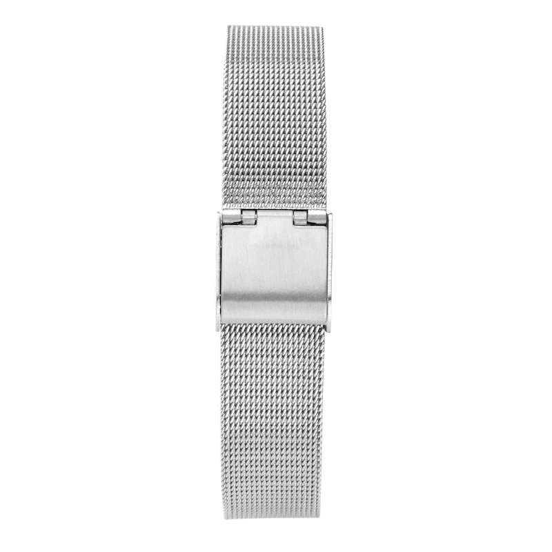 Sekonda Ava Ladies' White Dial Stainless Steel Mesh Strap Watch