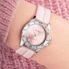 Thumbnail Image 2 of Sekonda Balearic Ladies' Pink Rubber Strap Watch