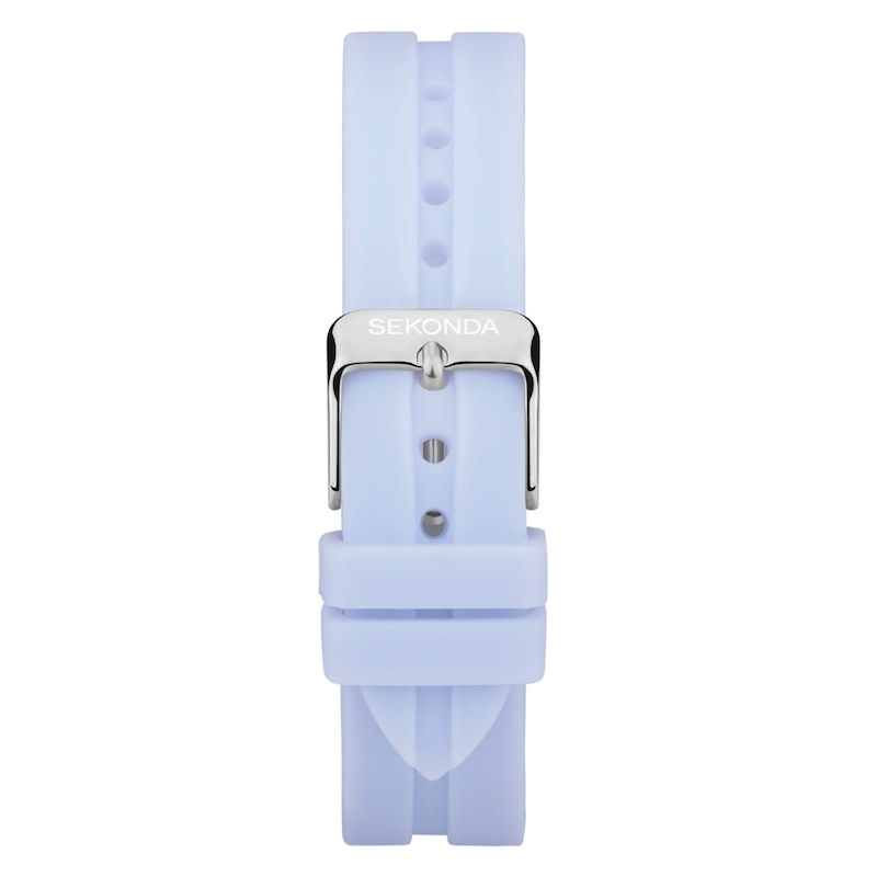 Sekonda Balearic Ladies' Blue Rubber Strap Watch