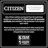 Thumbnail Image 8 of Citizen Eco-Drive Men's Silver Dial Black Leather Strap Watch
