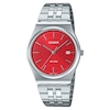 Thumbnail Image 0 of Casio Collection MTP-B145D-4A2VEF Red Dial Stainless Steel Watch