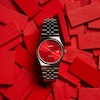 Thumbnail Image 1 of Casio Collection MTP-B145D-4A2VEF Red Dial Stainless Steel Watch