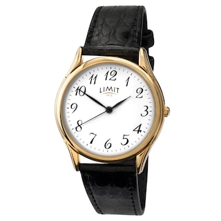 Limit Ladies' Black Strap Watch H.Samuel