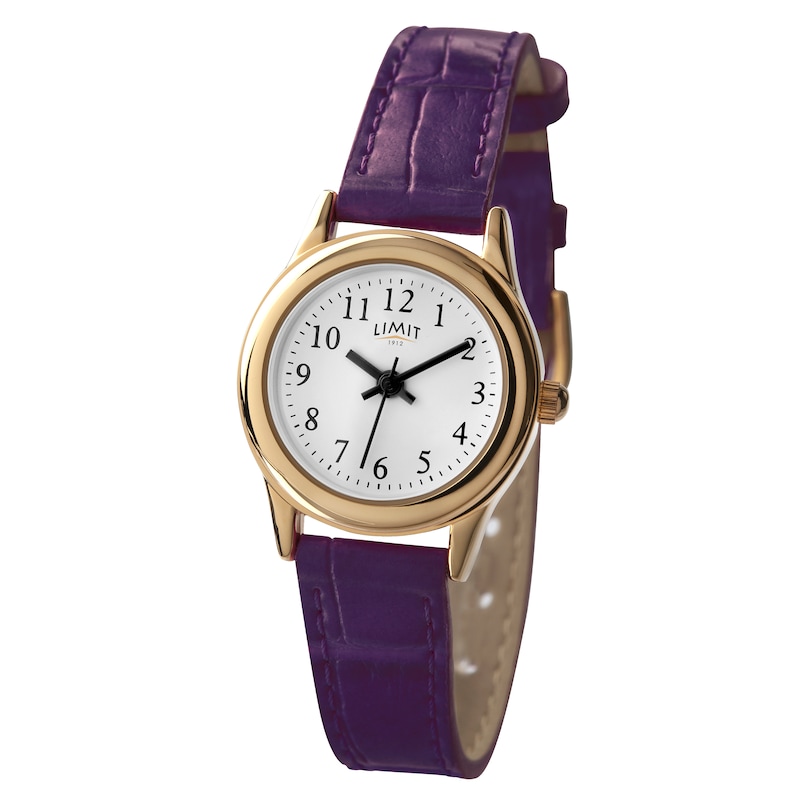 Limit Purple Strap Watch