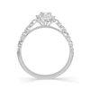 Thumbnail Image 2 of Emmy London 18ct White Gold Halo 0.40ct Total Diamond Ring