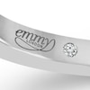 Thumbnail Image 3 of Emmy London 18ct White Gold Halo 0.40ct Total Diamond Ring