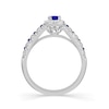 Thumbnail Image 2 of Emmy London 18ct White Gold Sapphire & Diamond Ring