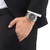 Thumbnail Image 3 of Citizen Eco-Drive Men's Stainless Steel Chronograph Black Dial Watch