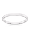 Thumbnail Image 0 of 18ct White Gold 2mm Super Heavy Court Ring