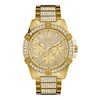 Thumbnail Image 1 of Guess Men's Crystal Dial Gold Tone Stone Set Bracelet Watch