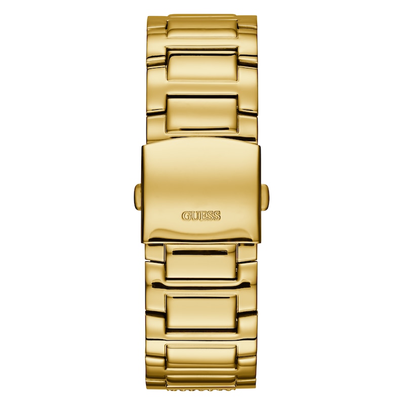 Main Image 3 of Guess Men's Crystal Dial Gold Tone Stone Set Bracelet Watch