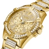 Thumbnail Image 3 of Guess Men's Crystal Dial Gold Tone Stone Set Bracelet Watch