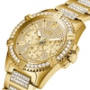 Thumbnail Image 4 of Guess Men's Crystal Dial Gold Tone Stone Set Bracelet Watch