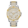 Thumbnail Image 0 of Guess Men's Crystal Dial Two Tone Bracelet Watch