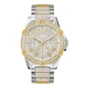 Thumbnail Image 1 of Guess Men's Crystal Set Dial Two Tone Bracelet Watch
