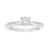 Thumbnail Image 1 of Engagement Ring The Forever Diamond Platinum Solitaire Hidden Accent 1ct Diamond Ring