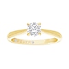 Thumbnail Image 1 of Engagement Ring The Forever Diamond 18ct Yellow Gold Solitaire 0.50ct Diamond Ring