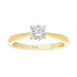 The Forever Diamond 18ct Yellow Gold 0.50ct Diamond Solitaire Ring