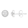 Thumbnail Image 1 of The Forever Diamond 9ct White Gold 0.25ct Diamond Halo Stud Earrings