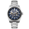 Thumbnail Image 1 of Ingersoll Vert Men's Automatic Blue Dial Skeleton Stainless Steel Watch