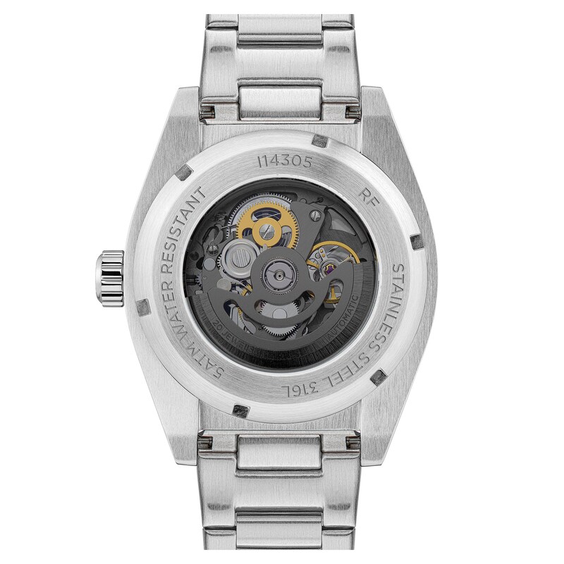 Main Image 6 of Ingersoll Vert Men's Automatic Blue Dial Skeleton Stainless Steel Watch