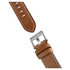 Thumbnail Image 5 of Ingersoll Men's Automatic Black Square Skeleton Dial Brown Leather Strap Watch