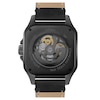 Thumbnail Image 6 of Ingersoll Men's Automatic Black Square Skeleton Dial Black Leather Strap Watch