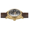 Thumbnail Image 3 of Ingersoll Outrider Men's Automatic Black Skeleton Dial Brown Leather Strap Watch