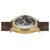 Thumbnail Image 4 of Ingersoll Outrider Men's Automatic Black Skeleton Dial Brown Leather Strap Watch