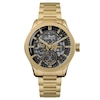 Thumbnail Image 1 of Ingersoll Bronc Men's Automatic Black Skeleton Dial Gold Tone Stainless Steel Watch