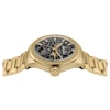 Thumbnail Image 3 of Ingersoll Bronc Men's Automatic Black Skeleton Dial Gold Tone Stainless Steel Watch