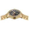 Thumbnail Image 4 of Ingersoll Bronc Men's Automatic Black Skeleton Dial Gold Tone Stainless Steel Watch