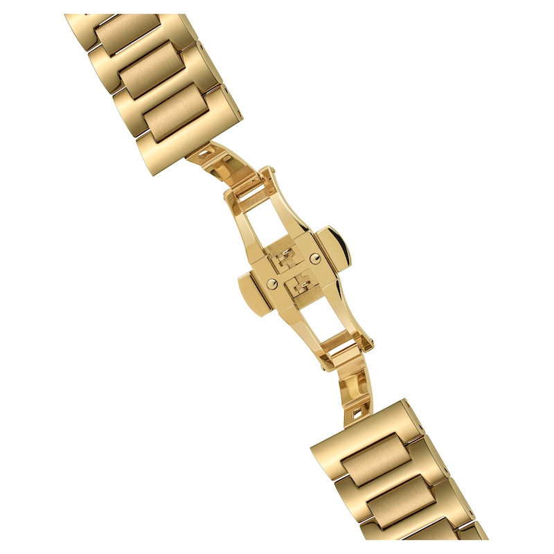 Main Image 5 of Ingersoll Bronc Men's Automatic Black Skeleton Dial Gold Tone Stainless Steel Watch