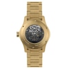 Thumbnail Image 6 of Ingersoll Bronc Men's Automatic Black Skeleton Dial Gold Tone Stainless Steel Watch