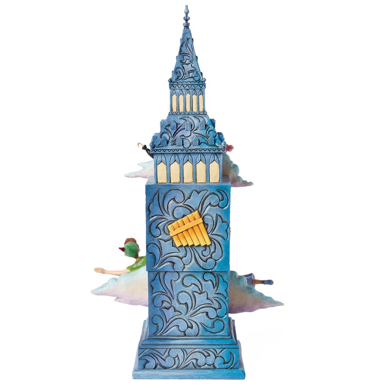 Main Image 2 of Peter Pan Figurine Clock