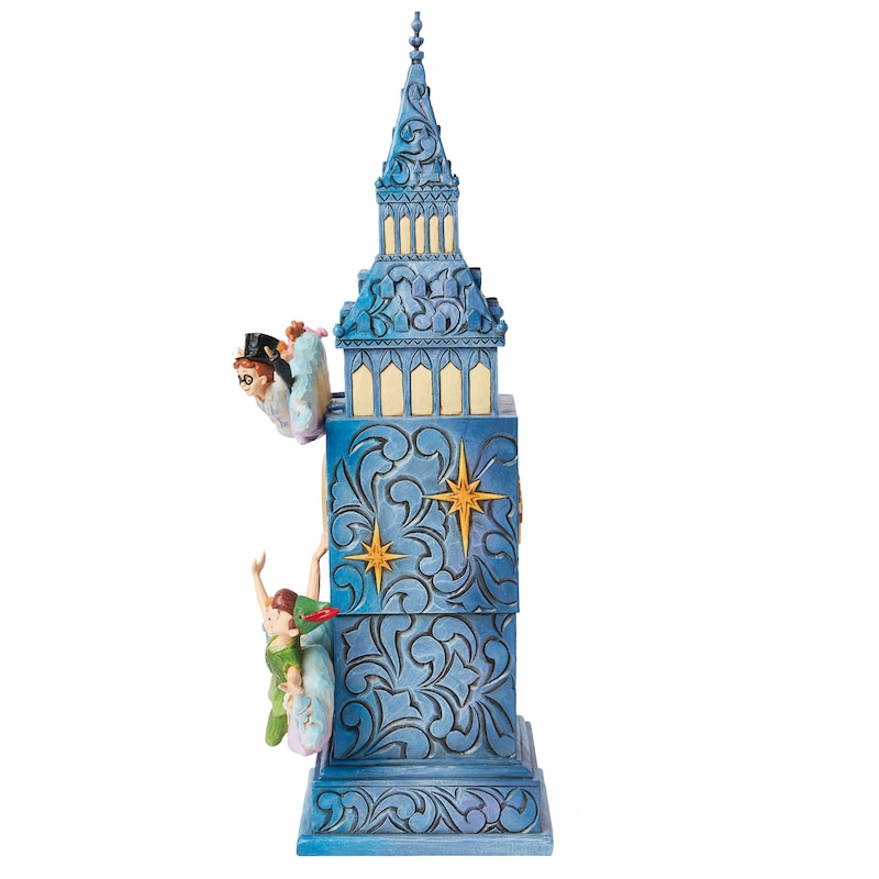 Main Image 4 of Peter Pan Figurine Clock