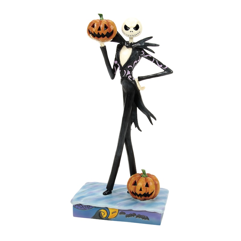 Main Image 1 of Jack Skellington With Pumpkins Frightful Fun Figurine