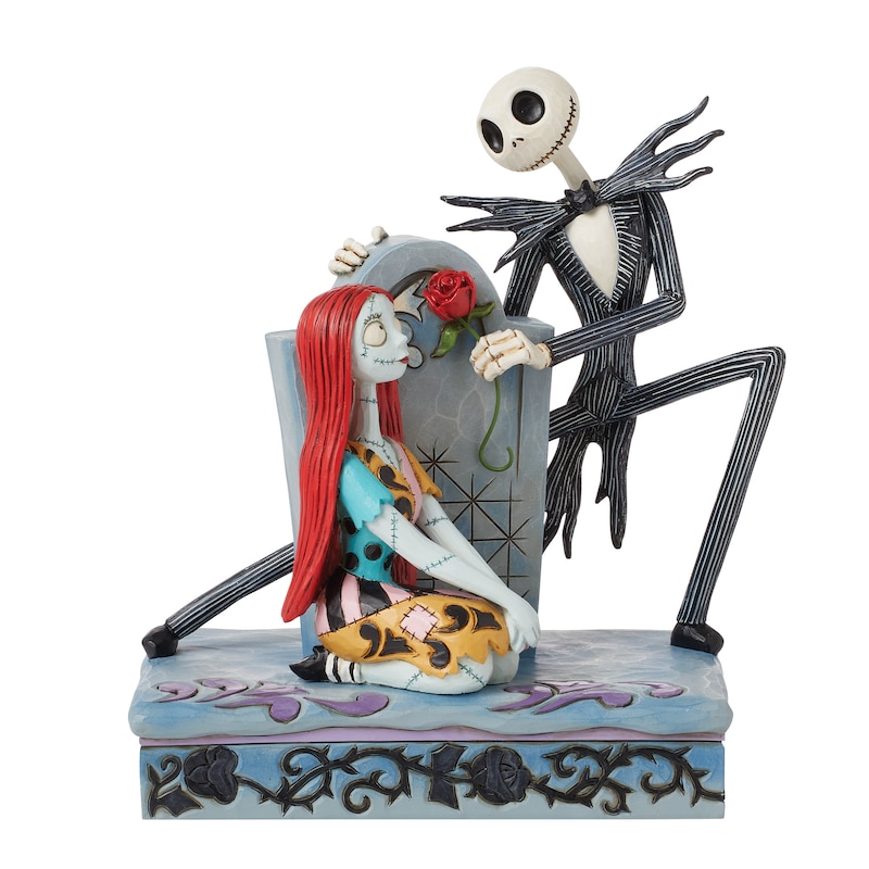 Main Image 1 of Jack & Sally 'A Grave Affair' Figurine