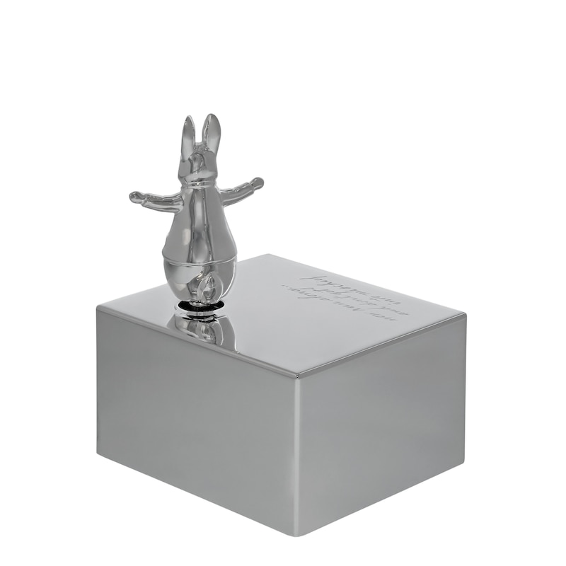 Main Image 2 of Silver Plated Musical Box