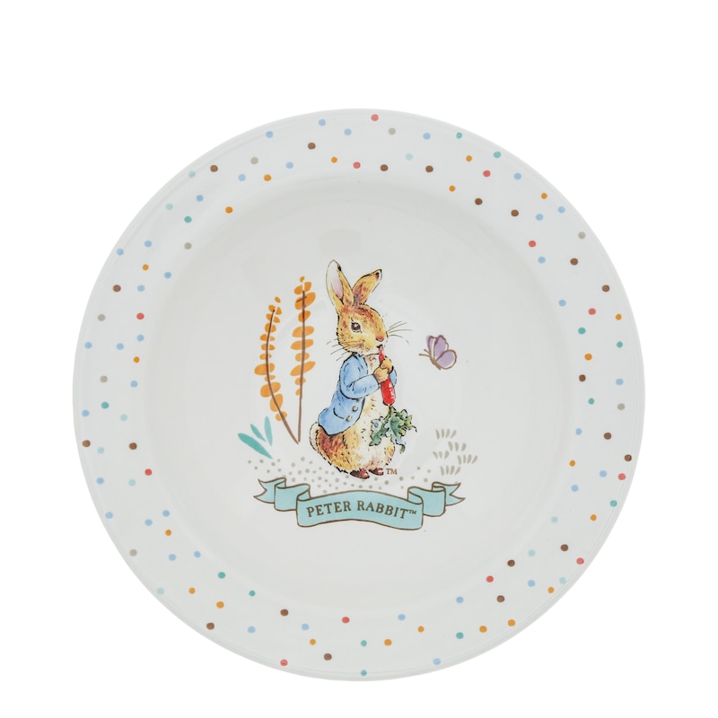 Main Image 3 of Peter Rabbit Three Piece Ceramic Dinner Set