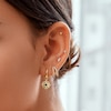 Thumbnail Image 2 of Ania Haie Gold Tone Double Pavé Huggies