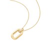 Thumbnail Image 2 of Ania Haie Gold Tone Oval Hoop Pendant Necklace