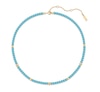Thumbnail Image 1 of Ania Haie Gold Tone Lab Created Turquoise Necklace