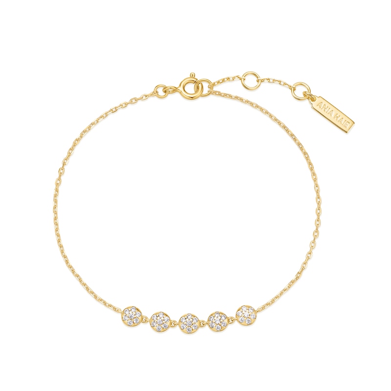 Main Image 2 of Ania Haie Gold Tone Pavé Multi Beaded Chain Bracelet