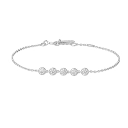 Ania Haie Sterling Silver Pavé Multi Beaded Chain Bracelet