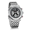 Thumbnail Image 3 of Rotary Men's Pilot Black Chronograph Dial Stainless Steel Watch