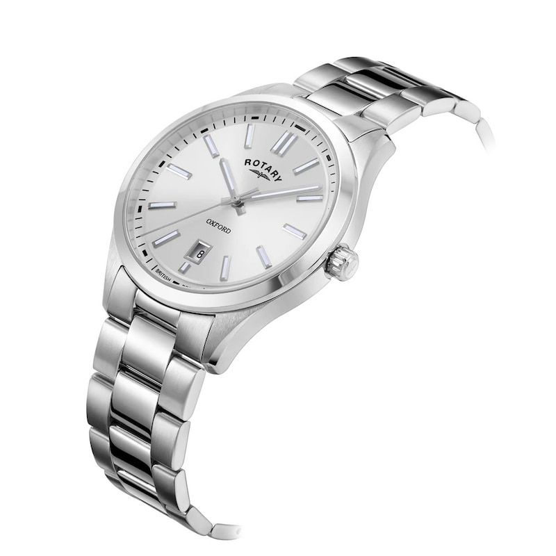 Main Image 2 of Rotary Men's Contemporary Stainless Steel Bracelet Watch