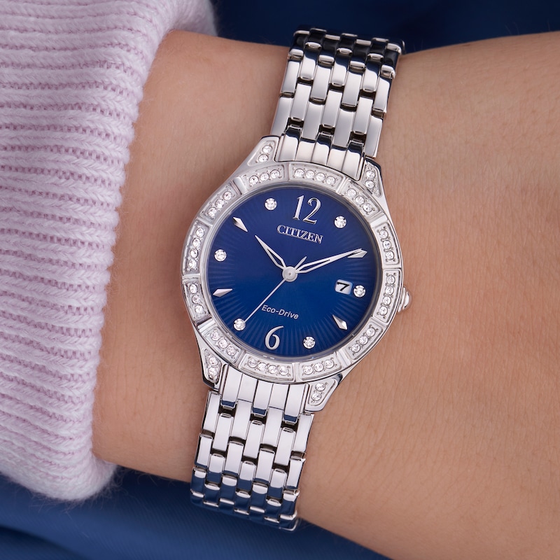 Main Image 7 of Citizen Ladies Crystal Watch & Jewellery Gift Set