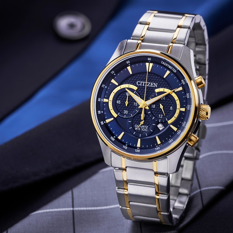 Main Image 6 of Citizen Chronograph Men's Two Tone Bracelet Watch