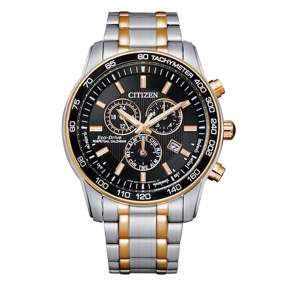 Citizen Eco-Drive Men's Perpetual Calendar Two-Tone Watch